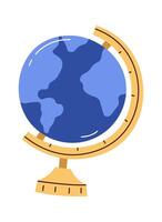 Globe Model of Earth vector