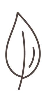 Leaf Inline Icon vector