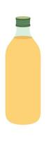 Juice In Glass Bottle vector