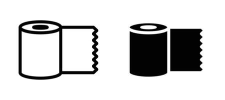 Bandage roll icon collection line and flat style. modern concept, outline style, black color vector