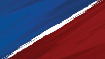 Abstract Red and Blue Grunge Compare Background with Copy Space vector