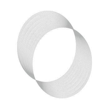 un suave escala de grises resumen circular espiral diseño con intrincado textura patrones, adecuado para antecedentes, resumen arte, o moderno diseño proyectos vector