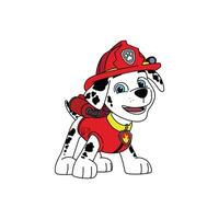 Marshal Paw Patrol vector