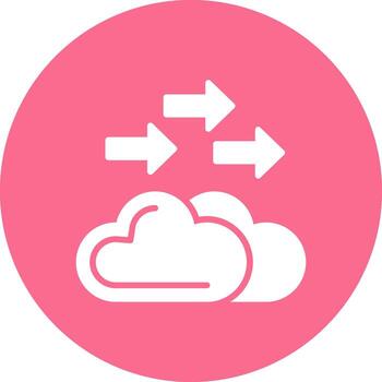 migrando digital aplicación concepto vector