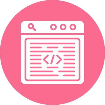 programación idioma pulcro visual marca vector