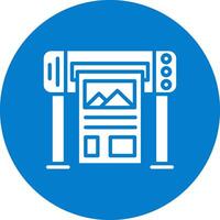Plotter Hand-Drawn Sketch Symbol vector
