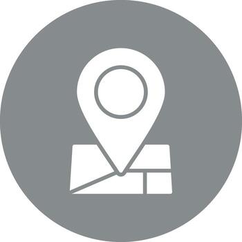 Map Pointer UX Focused Shape vector