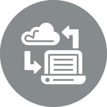 Data Transfer Sharp Edge Visual vector