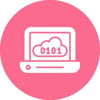 binario código digital aplicación concepto vector