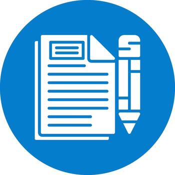 documento codificado ui símbolo vector