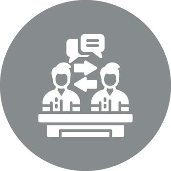 Conversation User Interface Mark vector