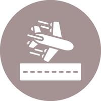 Arrival Gradient Themed Symbol vector