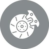 Disc Brake Geometric App Mark vector