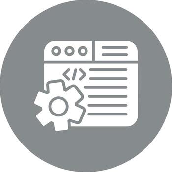 Web Programming Stylized Flat Drawing vector