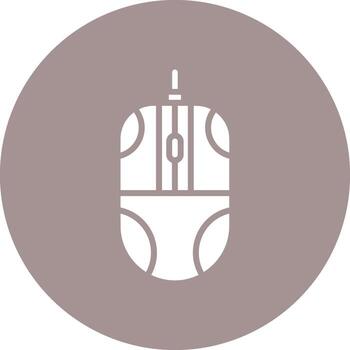 Mouse Outlined Frame Object vector