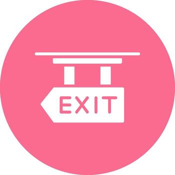 Exit Clean Frame Object vector