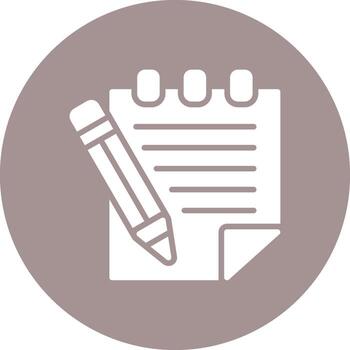 bloc usuario interfaz marca vector