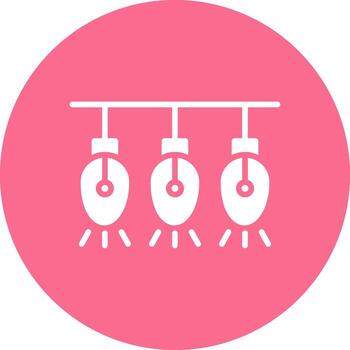 luces sensible aplicación forma vector