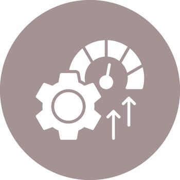 eficiencia color bloquear Insignia vector