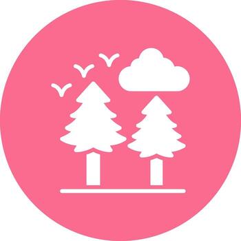 bosque codificado ui símbolo vector