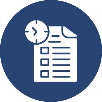 DeadLine Two Colours Sharp Line Mark vector