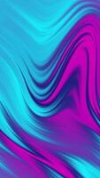 Abstract Swirls of Cyan and Magenta. A Digital Art Piece video