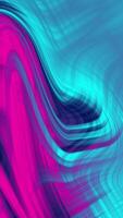 Abstract Swirls of Vivid Pink and Turquoise Hues video