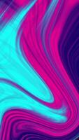 Abstract Swirls of Vibrant Pink and Cyan Hues video