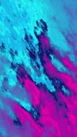 Abstract Neon Dreamscape. Vibrant Hues of Blue and Pink video