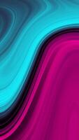 Abstract Swirling Hues. Teal and Magenta Digital Art video