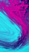Abstract Swirl of Cyan and Magenta Hues video