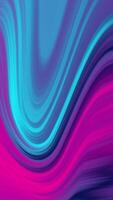 Abstract Swirling Neon Hues. A Vibrant animated Digital Artwork video
