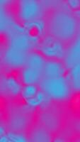 abstrato Rosa e azul redemoinhos. uma digital arte peça video