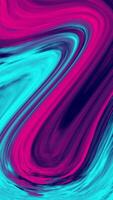 Abstract Swirling Colors. Pink, Purple, and Cyan Abstract Art video
