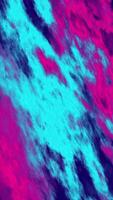 Abstract Vivid Cyan and Magenta Swirls animated video