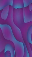 Abstract Purple and Blue Swirls. A Digital Art Design video