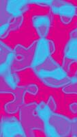 Abstract Pink and Blue Swirls. A vibrant digital artwork featuring mesmerizing flowing patterns in shades of pink and blue, creating a captivating visual experience. video