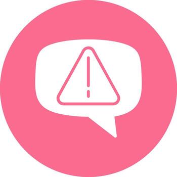 Warning Abstract UI Visual vector
