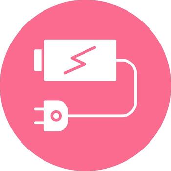 cargando batería codificado ui símbolo vector