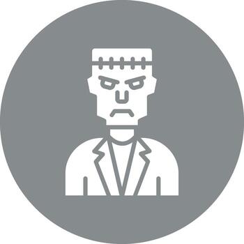 Frankenstein Sleek Visual Mark vector