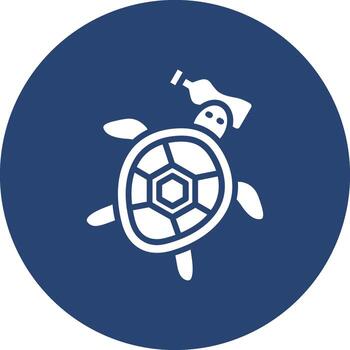 Tortuga digital aplicación concepto vector