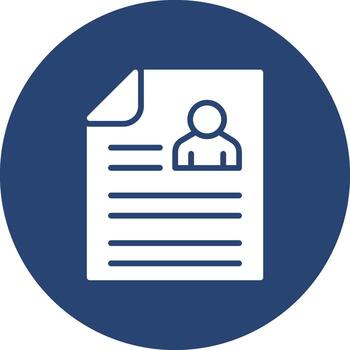 currículum codificado ui símbolo vector