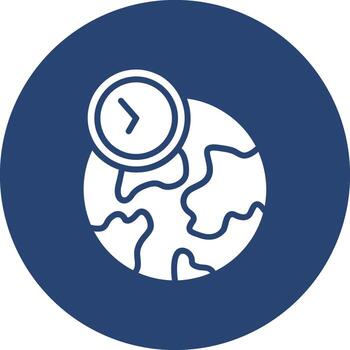 hora zona resumen ui visual vector