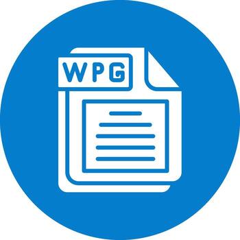 wpg pulcro visual marca vector