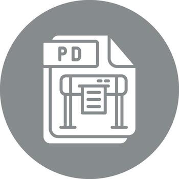 PD Interactive Symbol vector