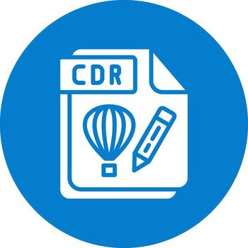 cdr codificado ui símbolo vector