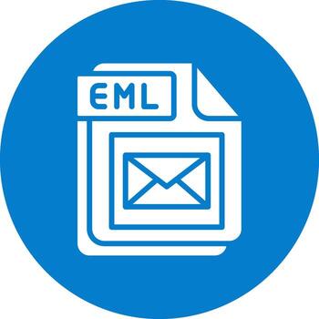 eml moderno tecnología objeto vector