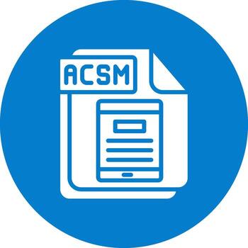 ACSM Interactive UI Design vector