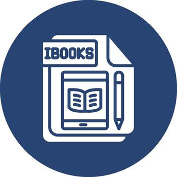 IBOOKS Outlined Frame Object vector