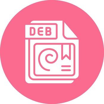 DEB App-Based UI Graphic vector